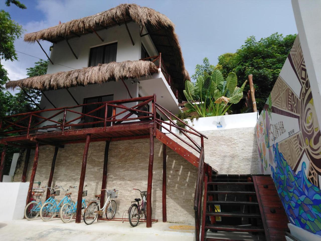 Hotel Sun Ha Bacalar Exterior foto